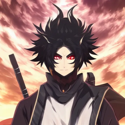 Prompt: handsome guy in demon slayer art, anime style, 4k , detailed, detailed face, high quality, smooth, sharp focus, beautiful scene, face high detail, mask, rings