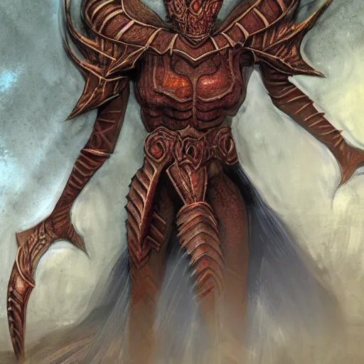 Prompt: dagoth ur from morrowind