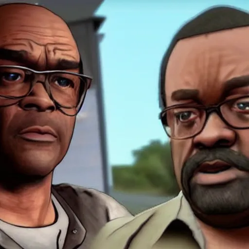 Prompt: trevor phillips from GTA V in trailer park boys