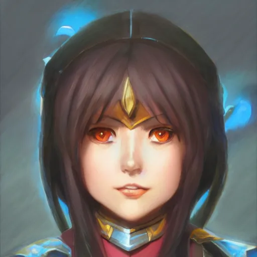 Image similar to megumin from konosuba as a fantasy D&D character close-up portrait art by Donato Giancola and Bayard Wu, digital art, trending on artstation, 4k