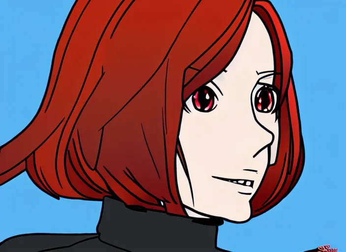 Image similar to dana scully, anime style by studio trigger