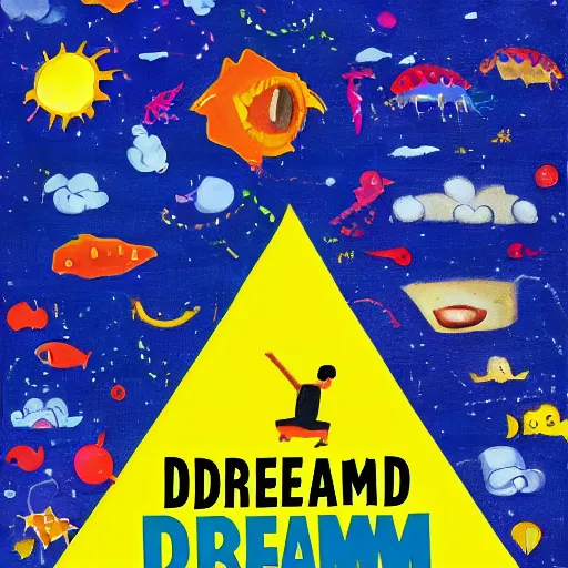 Image similar to a dream depicting adhd