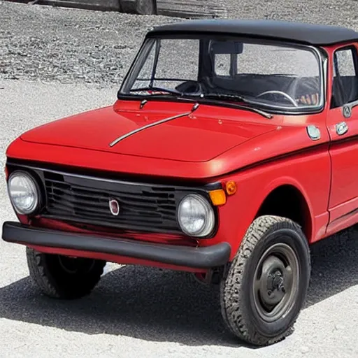 Image similar to fiat 1 2 4 truck