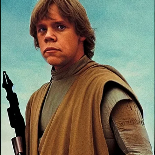 Image similar to Luke skywalker as a skinwalker