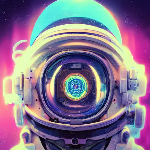 Image similar to portrait of a squid monster astronaut. full body portrait, intricate abstract. cyberpunk, intricate artwork. neon eyes, by Tooth Wu, wlop, beeple. octane render, trending on artstation, greg rutkowski very coherent symmetrical artwork. cinematic, hyper realism, high detail, octane render, 8k, minimalistic, hyperrealistic surrealism, award winning masterpiece with incredible details, a surreal vaporwave liminal space, highly detailed, trending on ArtStation