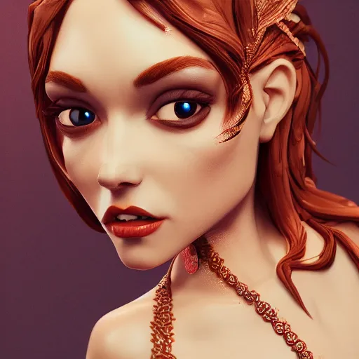 Prompt: beautiful woman, made from cookie, baking artwork, extremely detailed, 8k, trending on Artstation