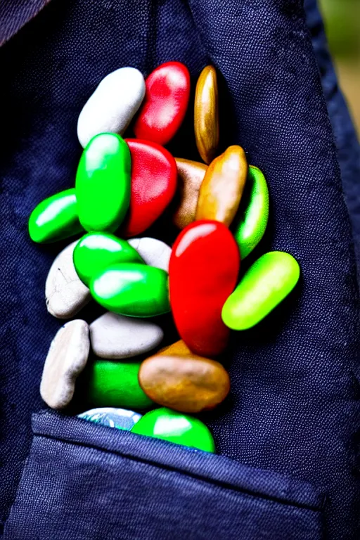 Prompt: I've got magic beans in my jacket pocket!