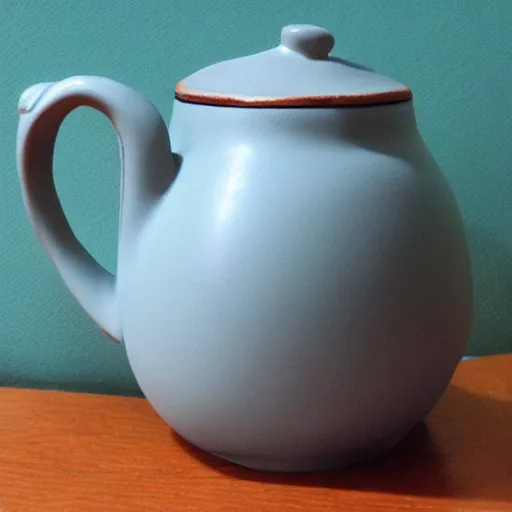 Prompt: anthropomorphic teapot