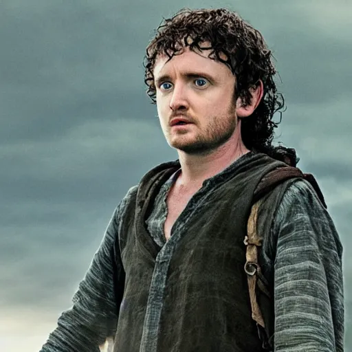 Image similar to Aaron Paul as Frodo