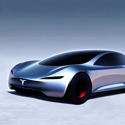 Image similar to uhd photorealistic tesla hovercraft, concept art, futuristic, uhd hyperdetailed photography