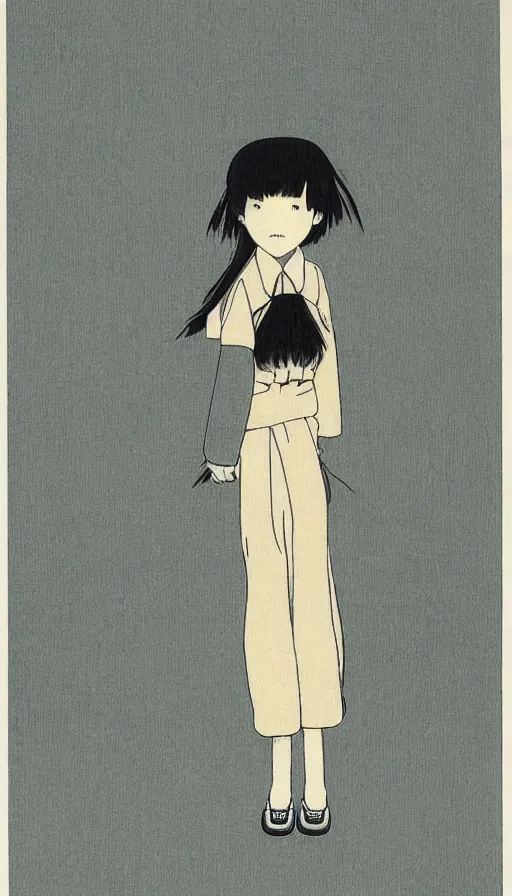 Image similar to japanese schoolgirl by asano, inio