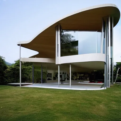 Prompt: house designed by norman foster