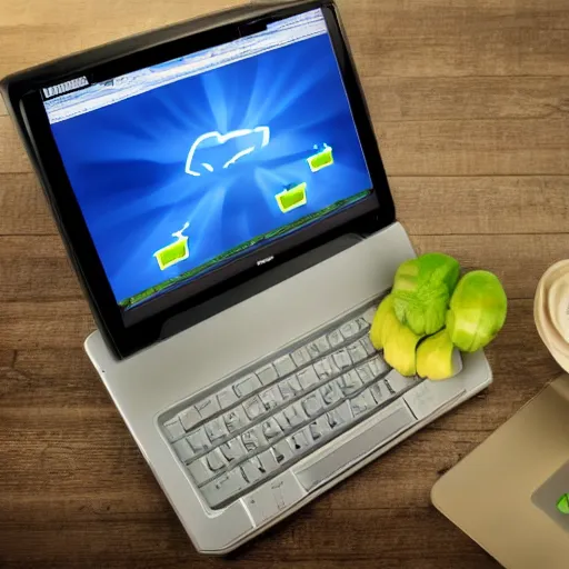 Image similar to computer load up celeryman