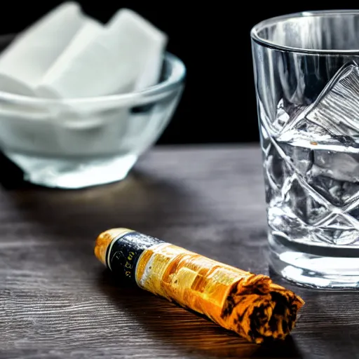 Image similar to vodka and tabaco