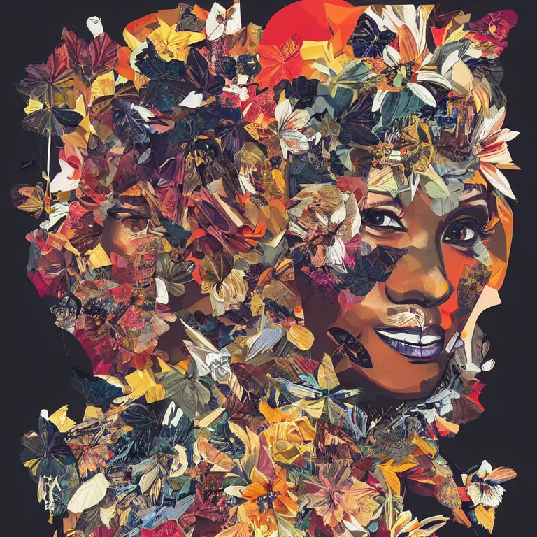 Image similar to beautiful album cover design by Jonathan Zawada and Sandra Chevrier