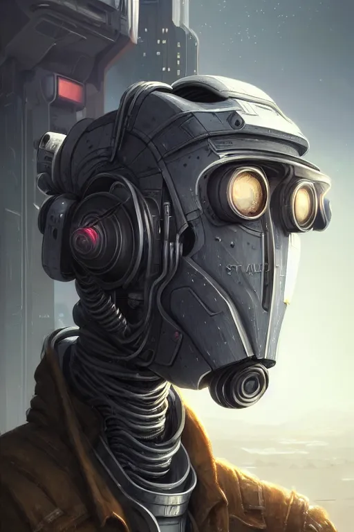 Image similar to ultra realistic style illustration, handsome alluring nasa cyborg in an apocalyptic wasteland, gorgeous face, cyberpunk, sci - fi, fantasy, intricate, elegant, highly detailed, digital painting, artstation, concept art, smooth, sharp focus, illustration, art by mansik yang and rashed alakroka and simon stalenhag and wlop