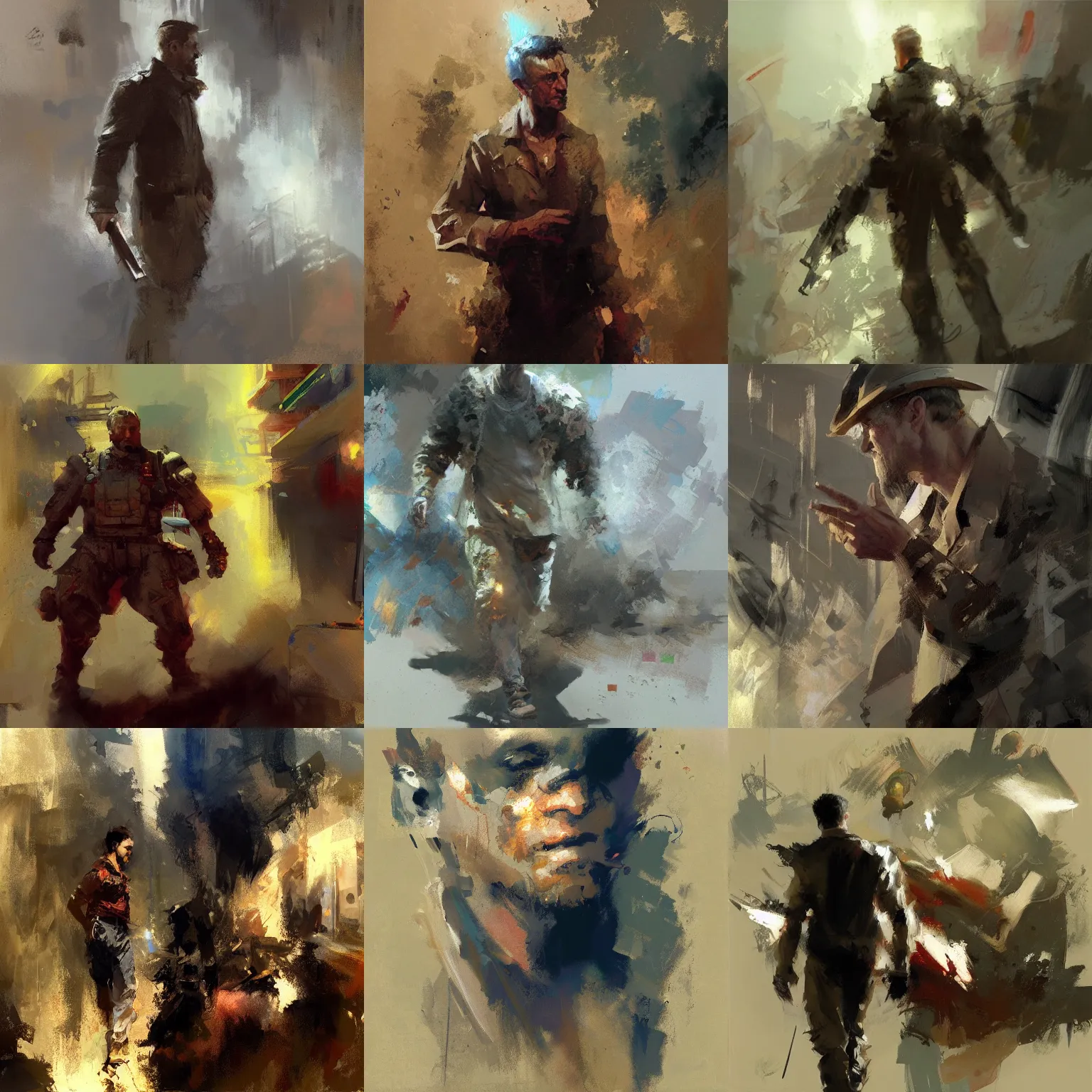 Prompt: art by craig mullins craig mullins craig mullins craig mullins craig mullins