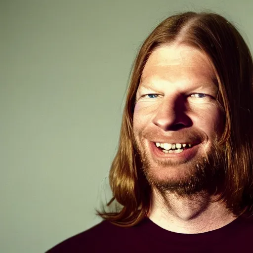 Prompt: Aphex Twin in a crystal cave, photo, 4k