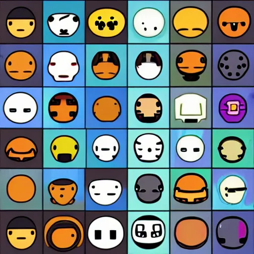 Image similar to binding of isaac item icons