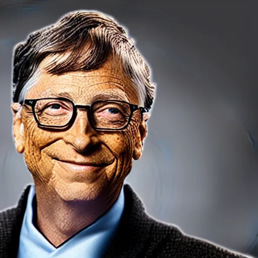 Prompt: bill gates as the devil