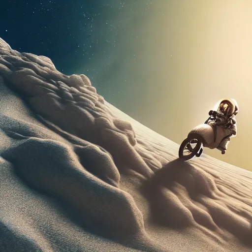 Image similar to professional photo of astronaut riding a horse on the moon, low angle shot, hyperrealistic masterpiece, trending on artstation, cgsociety, kodakchrome, golden ratio, cinematic, composition, beautiful lighting, hyper detailed, octane render, 4 k, unreal engine