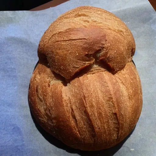 Image similar to bread in the shape of a poo