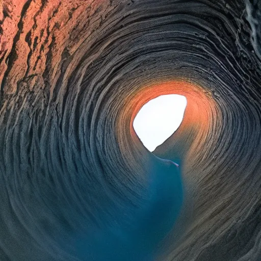 Prompt: award winning nature photography of the Abyss