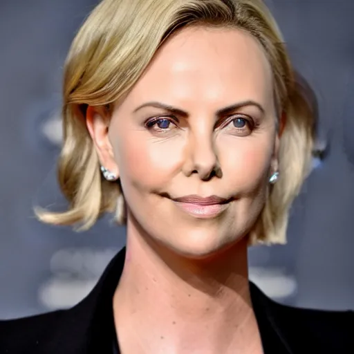 Prompt: charlize therone as galadriel