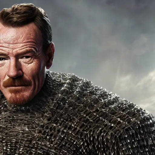 Prompt: bryan cranston as korg, hd 4k photo