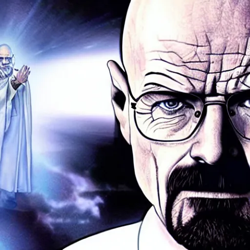 Image similar to walter white is a sith lord from star wars