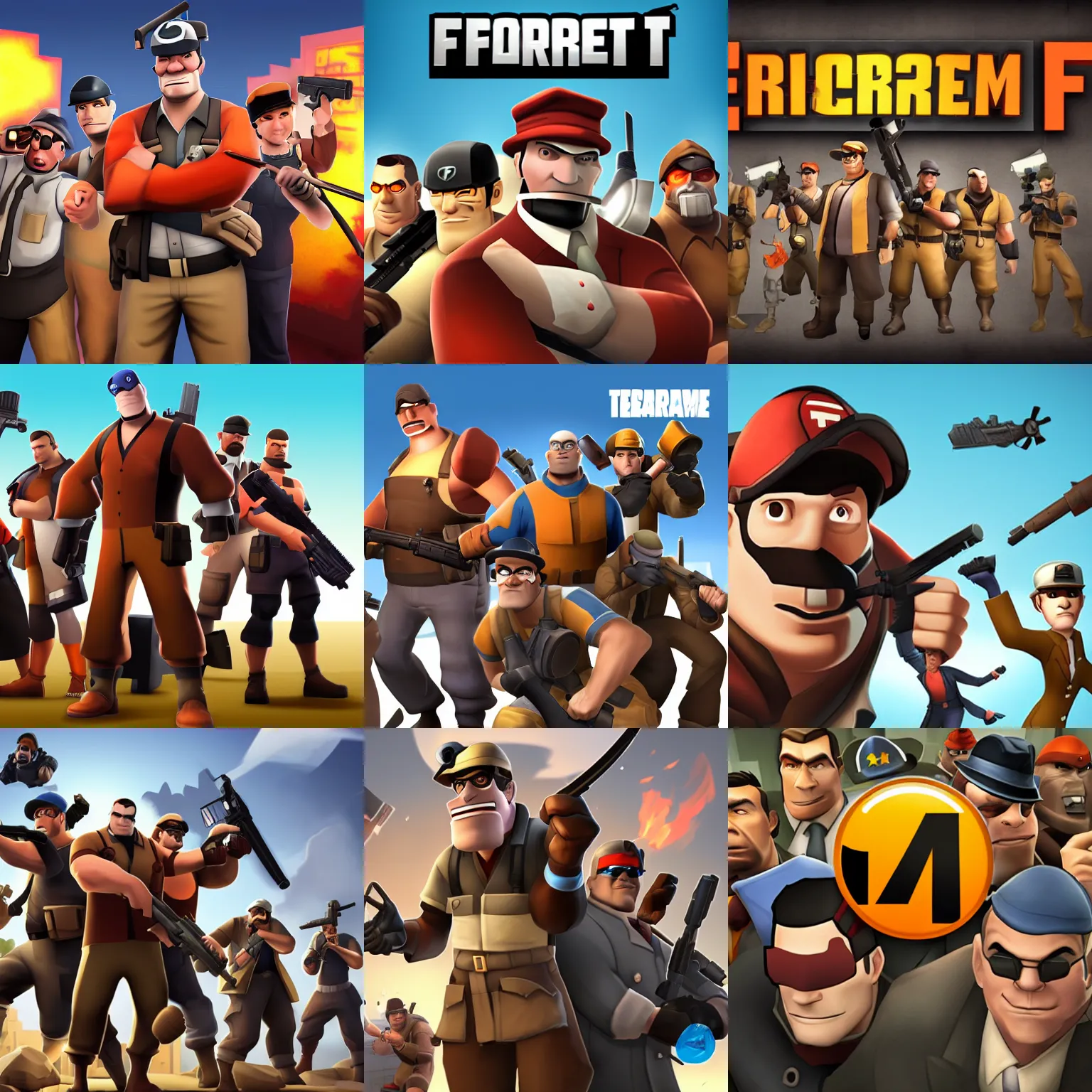 Prompt: team fortress 2