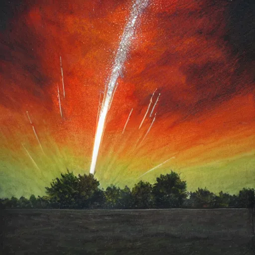 Prompt: explosion in the sky