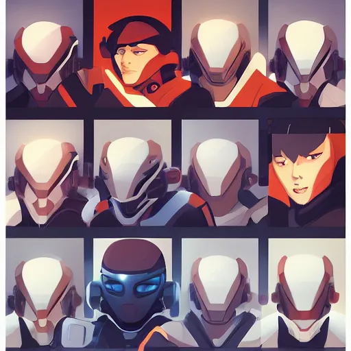 Image similar to face icon stylized minimalist robotech, loftis, cory behance hd by jesper ejsing, by rhads, makoto shinkai and lois van baarle, ilya kuvshinov, rossdraws global illumination