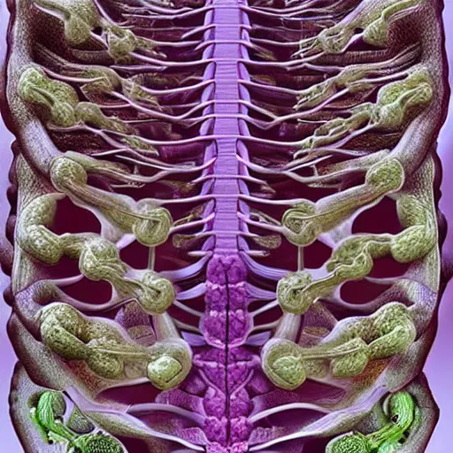 Image similar to organic organ made of organelles, detailed inner anatomy, organic biologic microcosm, artistic insanely detailed view of inside the body,