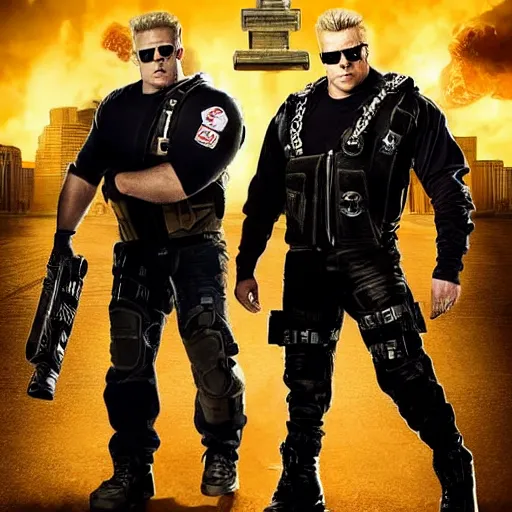 Prompt: duke nukem live action