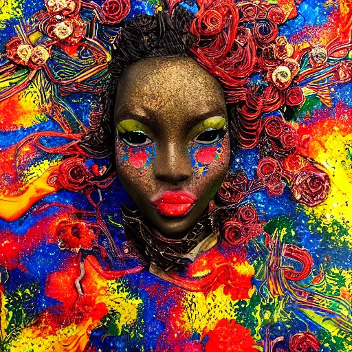 Image similar to dark flames, bright darkness, highly detailed, photo realistic 8 k, by el anatsui, by jasmine becket - griffith, by apterus, sabbas