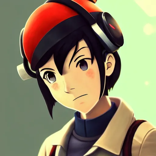 Prompt: beautiful makoto shinkai anime style digital painting of engineer woman from team fortress 2 by valve, 4 k, 8 k, hd, high resolution, highly detailed, intricate detail, ultra realistic faces, digital art, trending on artstation, team fortress 2, your name, weathering with you