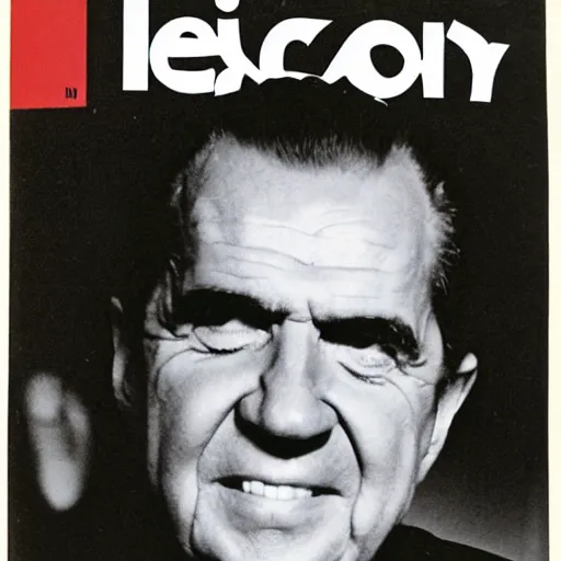 Image similar to Richard Nixon clubbing Seals, cover of Life magazine