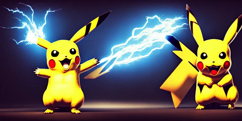 Prompt: hyperrealistic mixed media painting of Pikachu electrocuting a neo nazi, stunning 3d render inspired art by P. Craig Russell and Barry Windsor-Smith + dim volumetric lighting, dizzy, full body, 8k octane beautifully detailed render, post-processing, extremely hyperdetailed, intricate, epic composition, grim yet sparkling atmosphere, cinematic lighting + masterpiece, trending on artstation, very very detailed, masterpiece, stunning