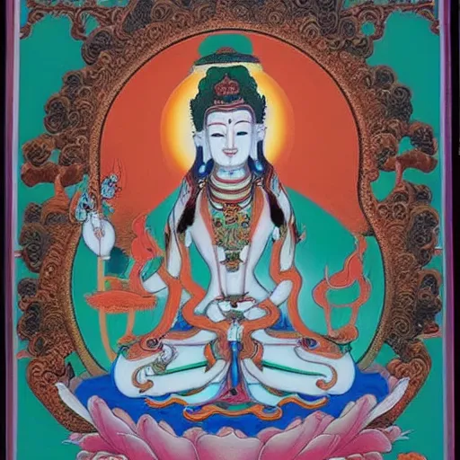 Prompt: avalokiteshvara