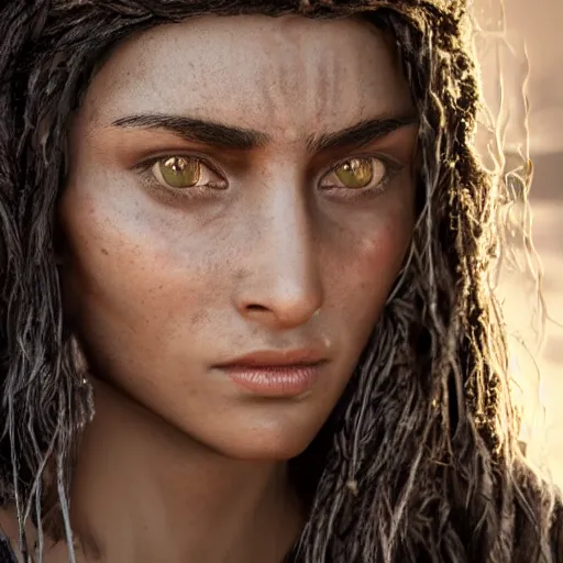 Image similar to a portrait of an aztec female, dark eyes, dark hair, olive skin, depth of field, zeiss lens, detailed, centered, artstation, by Annie Leibovitz and Steve McCurry, David Lazar, Jimmy Nelsson, Breathtaking, 8k resolution, extremely detailed, beautiful, establishing shot, artistic, hyperrealistic, beautiful face, octane render