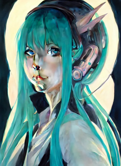 Image similar to hatsune miku art by xima, elegant, highly detailed, digital painting, artstation, concept art, smooth, sharp focus, illustration, art by artgerm and greg rutkowski and alphonse mucha