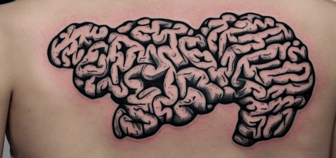 60 Brain Tattoo Designs For Men  Intelligent Ink Ideas