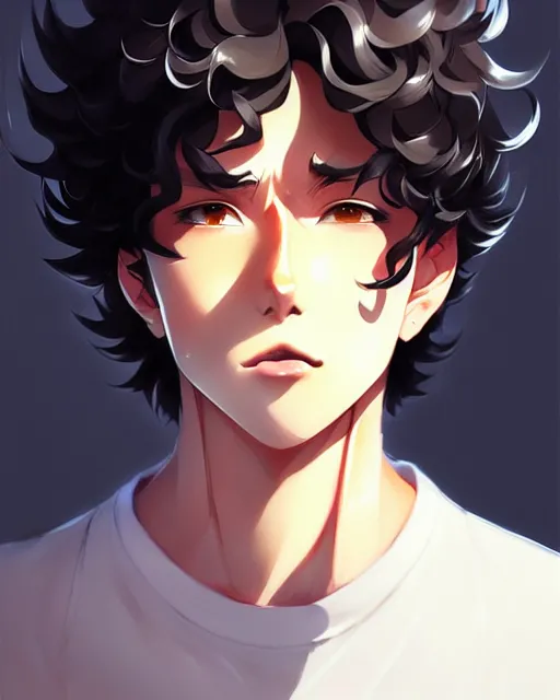 What male anime characters have curly hair  Quora