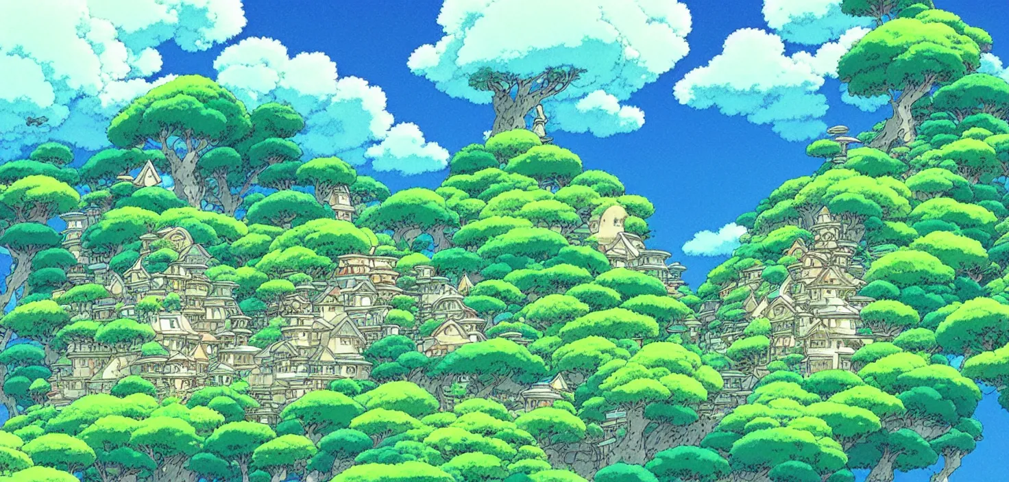 Image similar to exquisite studio ghibli landscape