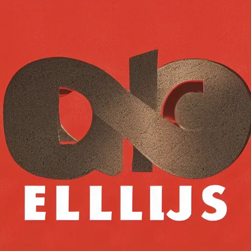 Image similar to simple text band logo that says Ellus, progressive rock.