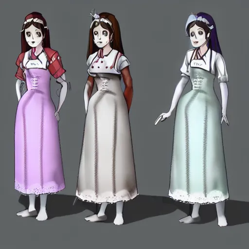 Image similar to chloma maid clothes