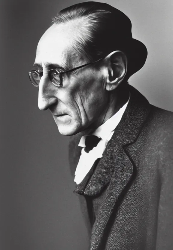 Image similar to a close - up casual photo of marcel duchamp by irving penn, 1 9 2 0 s monochrome snapshot, graflex 4 x 5, f 1. 8, 3 5 mm, ilford delta 3 2 0 0 pro