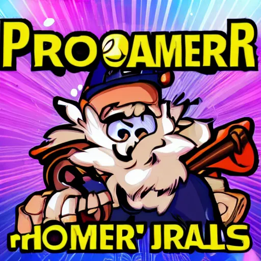 Prompt: pro gamer valhalla