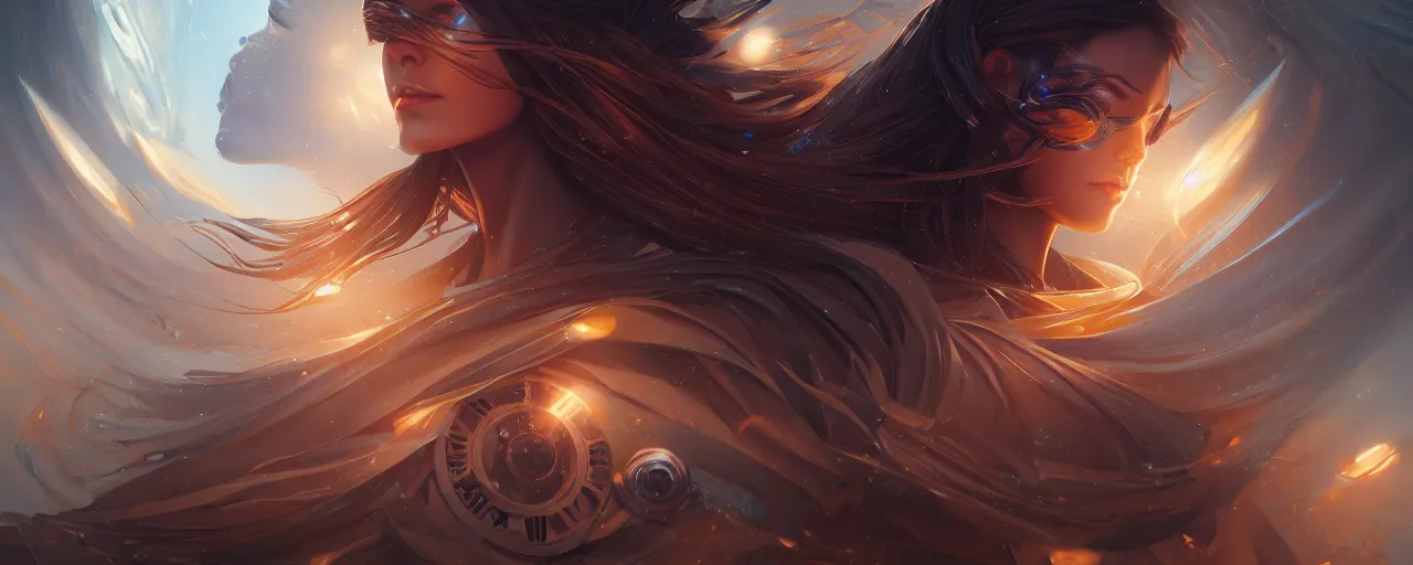 Image similar to time keepers keeping the wheels of time running by magali villeneuve, artgerm, greg rutkowski, digital art, sharp focus, award winning, intrecate details, 4 k,